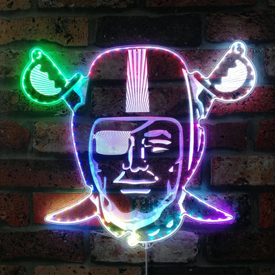 Las Vegas Raiders RGB LED Sign