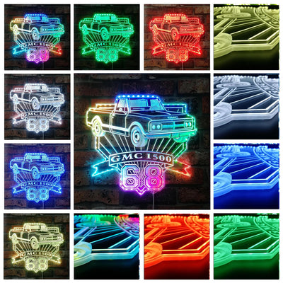 Illumi '68 GMC 1500 RGB LED Sign