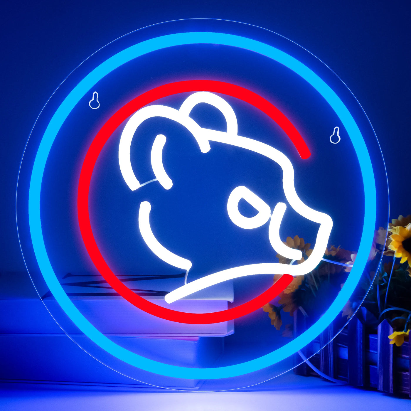 Illumi Chicago Cubs Go LED Neon Sign