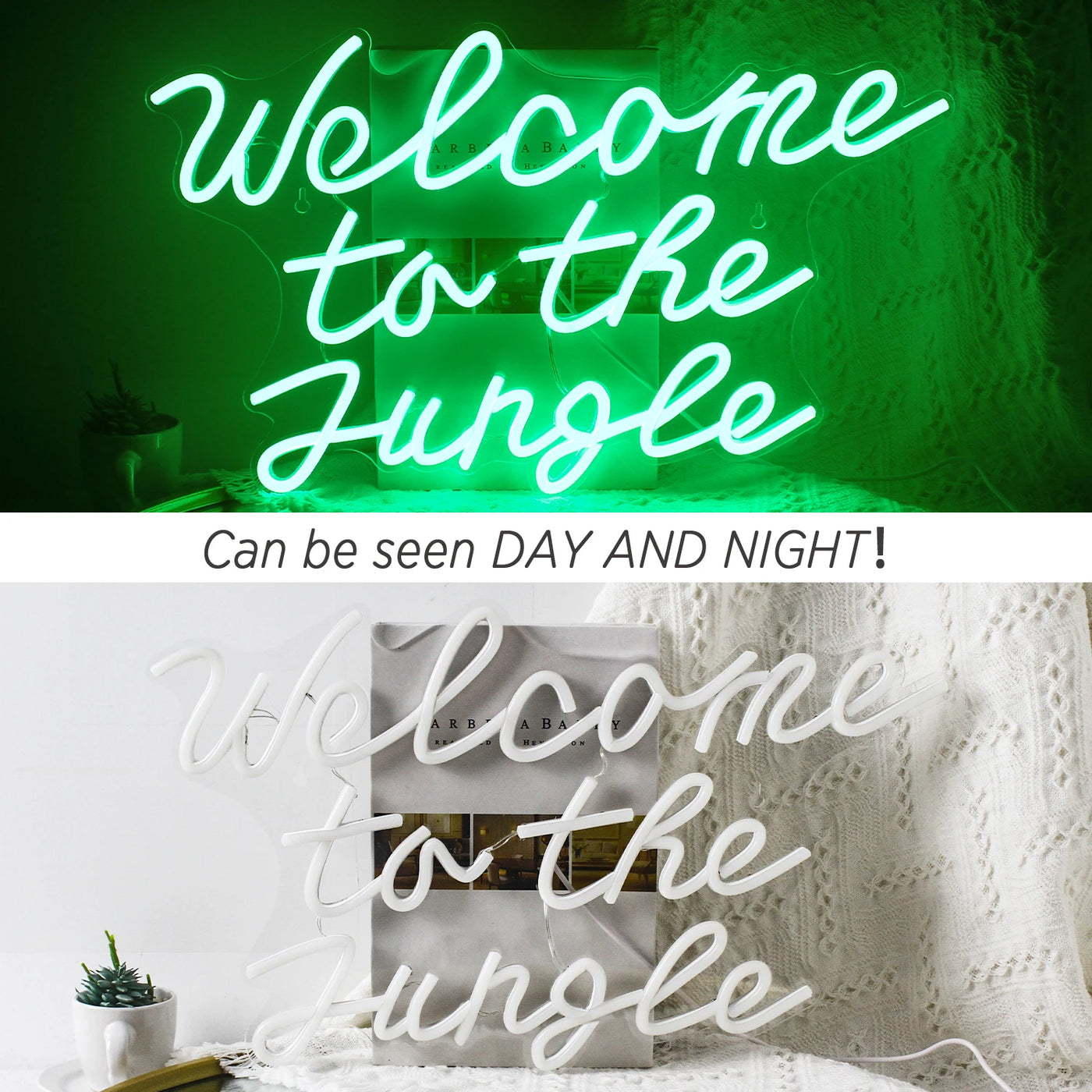 Illumi Welcome to the Jungle Neon LED Sign