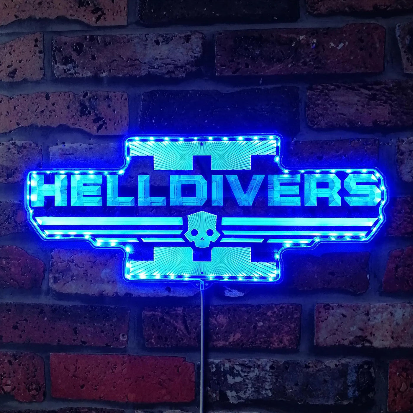 Helldivers RGB LED Sign