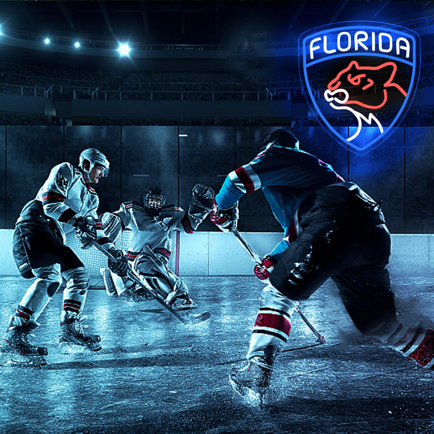 Illumi Florida Panthers Neon LED Sign