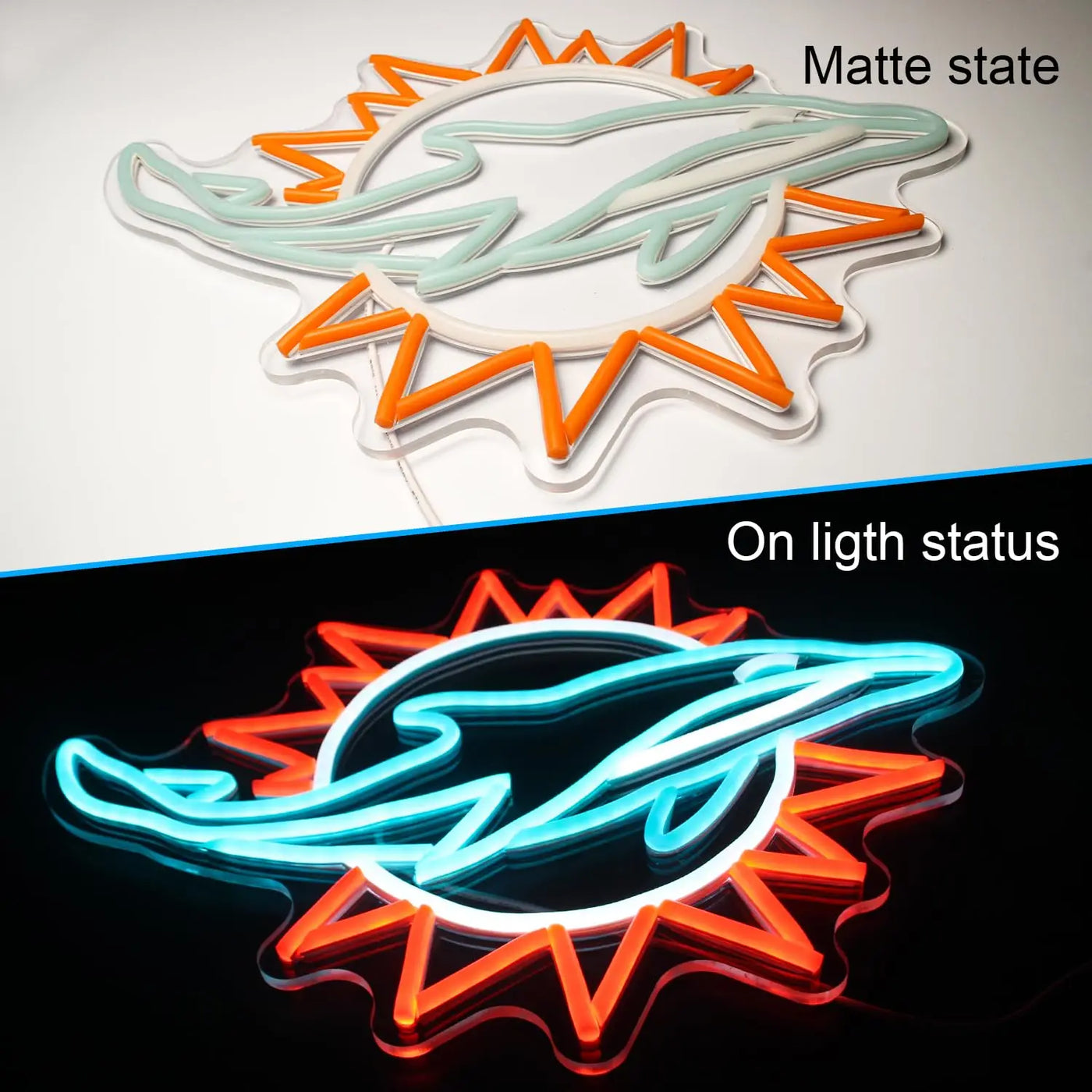 Miami Dolphins LED Neon Sign