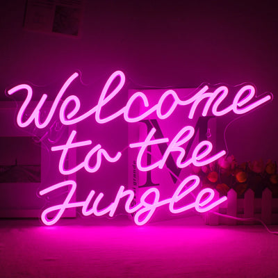 Illumi Welcome to the Jungle Neon LED Sign