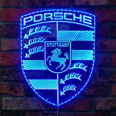 Illumi Porsche Stuttgart RGB LED Sign