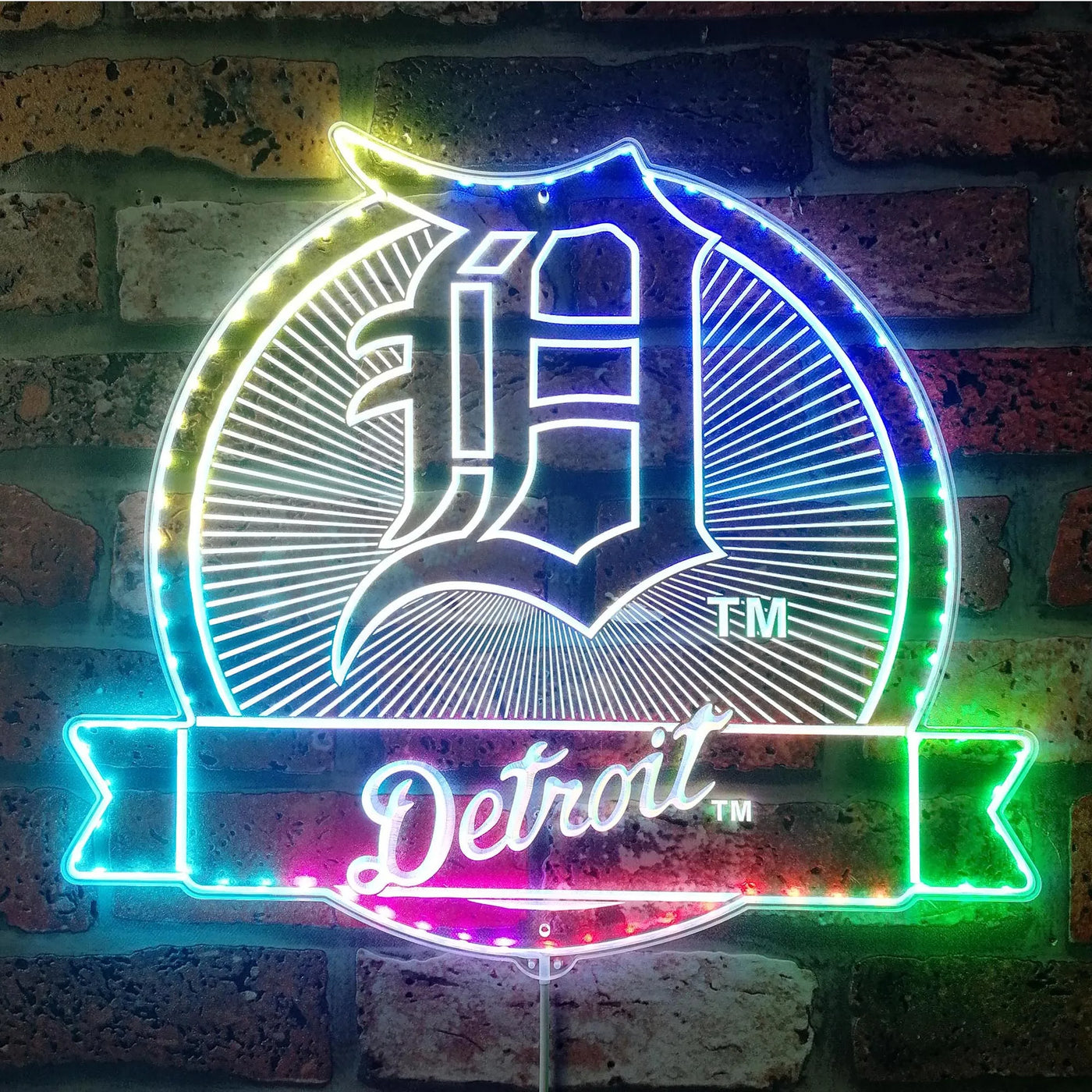 Detroit Tigers RGB LED Sign