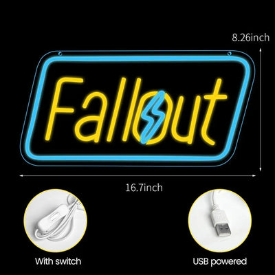 Illumi Fallout Neon LED Sign