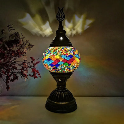 LumiMosaic Turkish Lamp