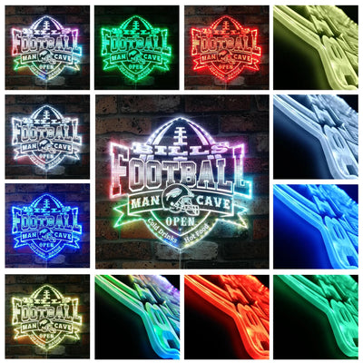 Buffalo Bills Sports Bar RGB LED Sign