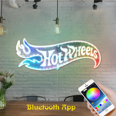 Hot Wheels RGB LED Sign