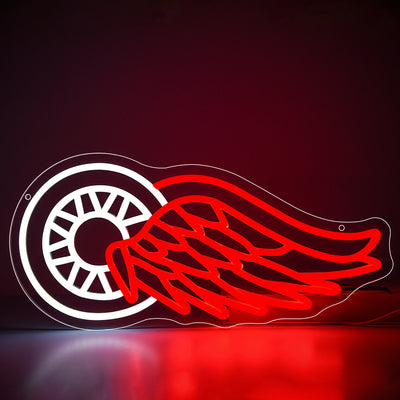 Illumi Detroit Red Wings Neon LED Sign