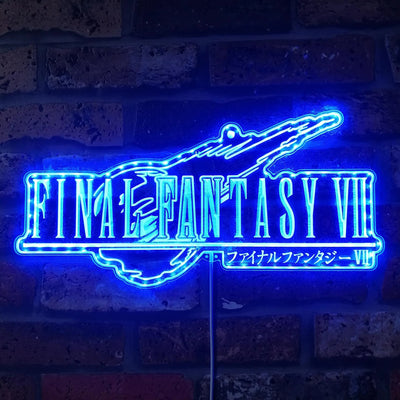 Final Fantasy VII RGB LED Sign