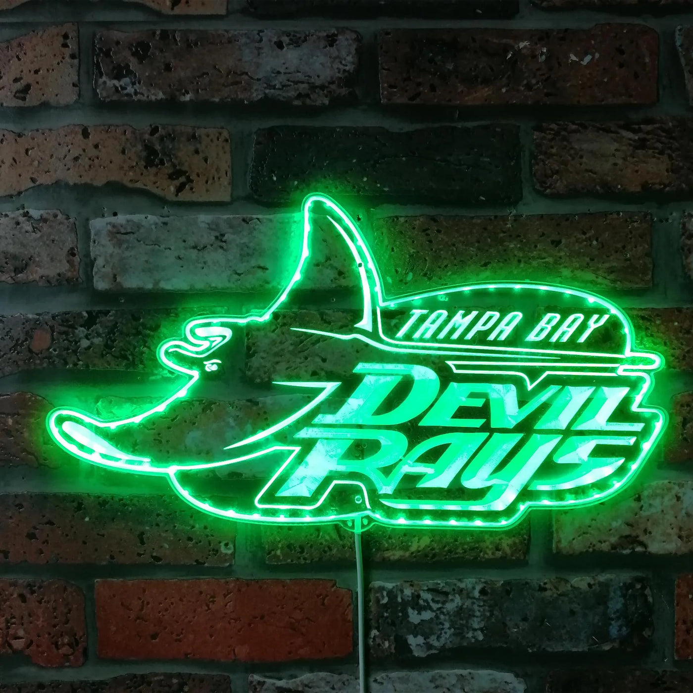 Tampa Bay Devil Rays RGB LED Sign