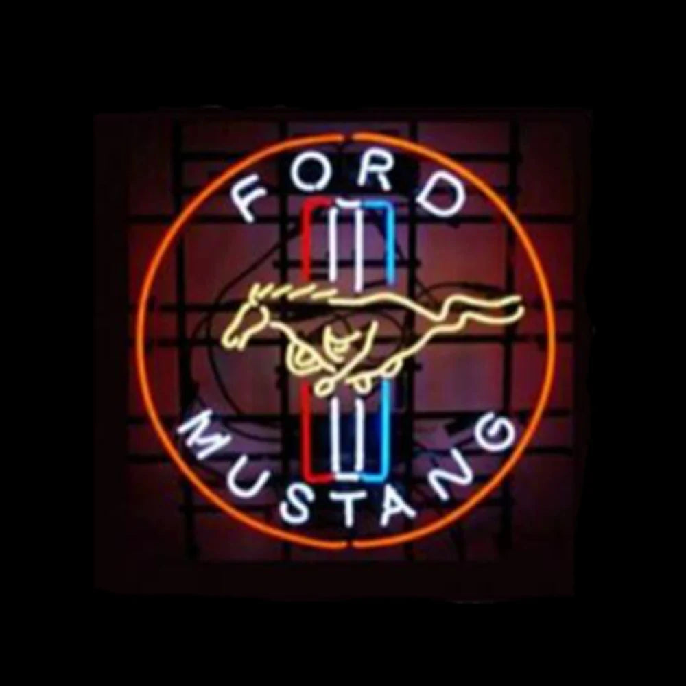 Illumi Ford Mustang Neon Sign