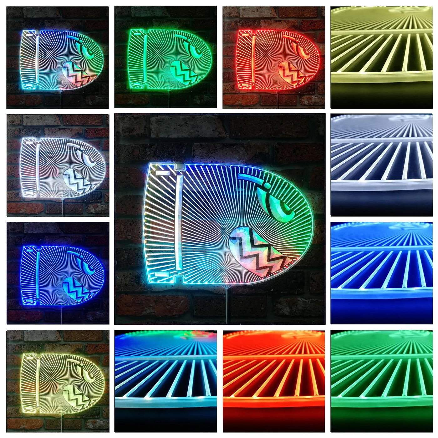 Bullet Bill RGB LED Sign