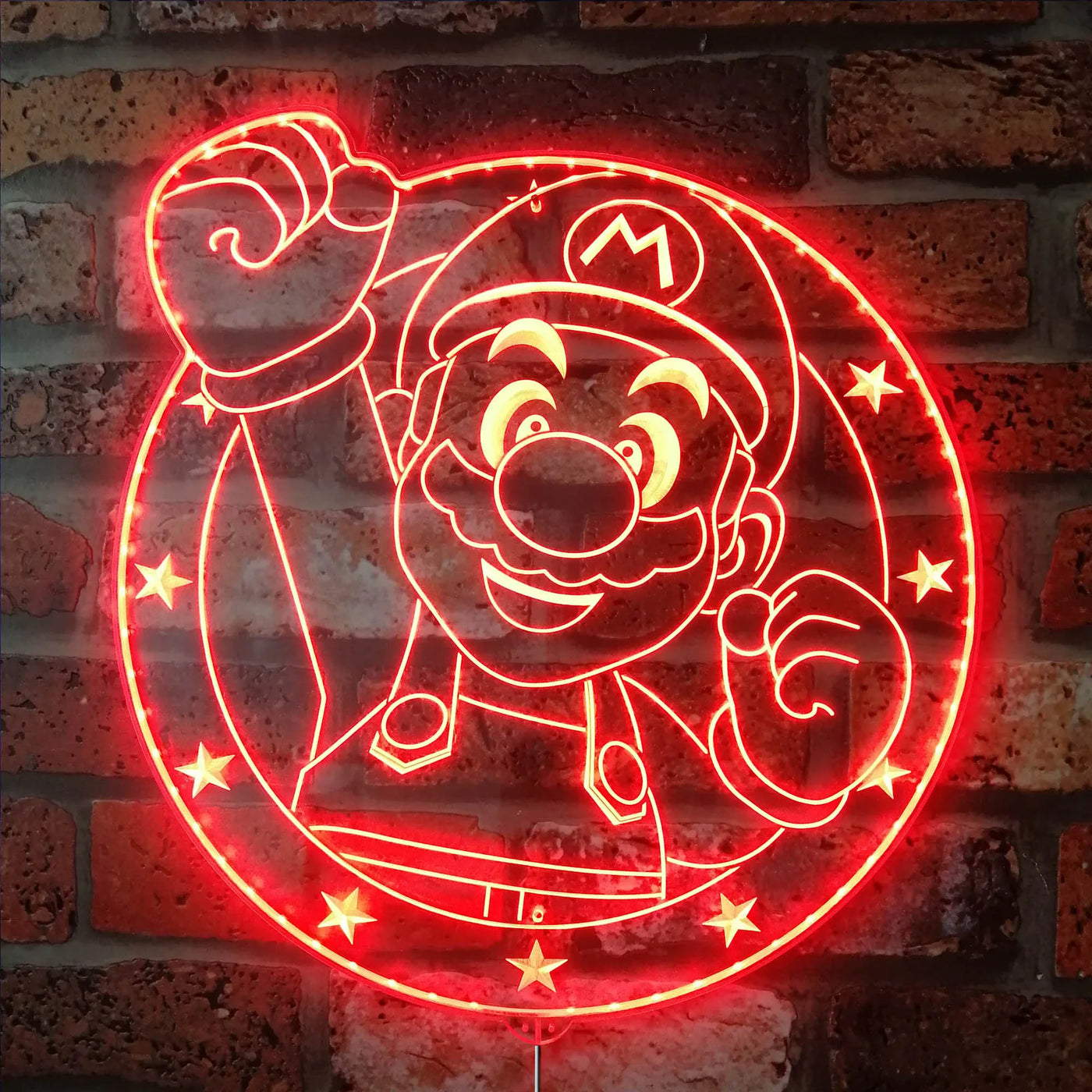 Super Mario Bros RGB LED Sign