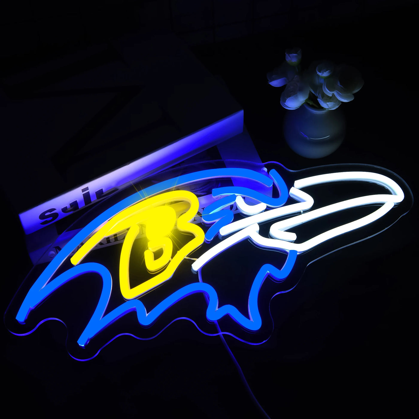 Illumi Baltimore Ravens Small LED Neon Sign