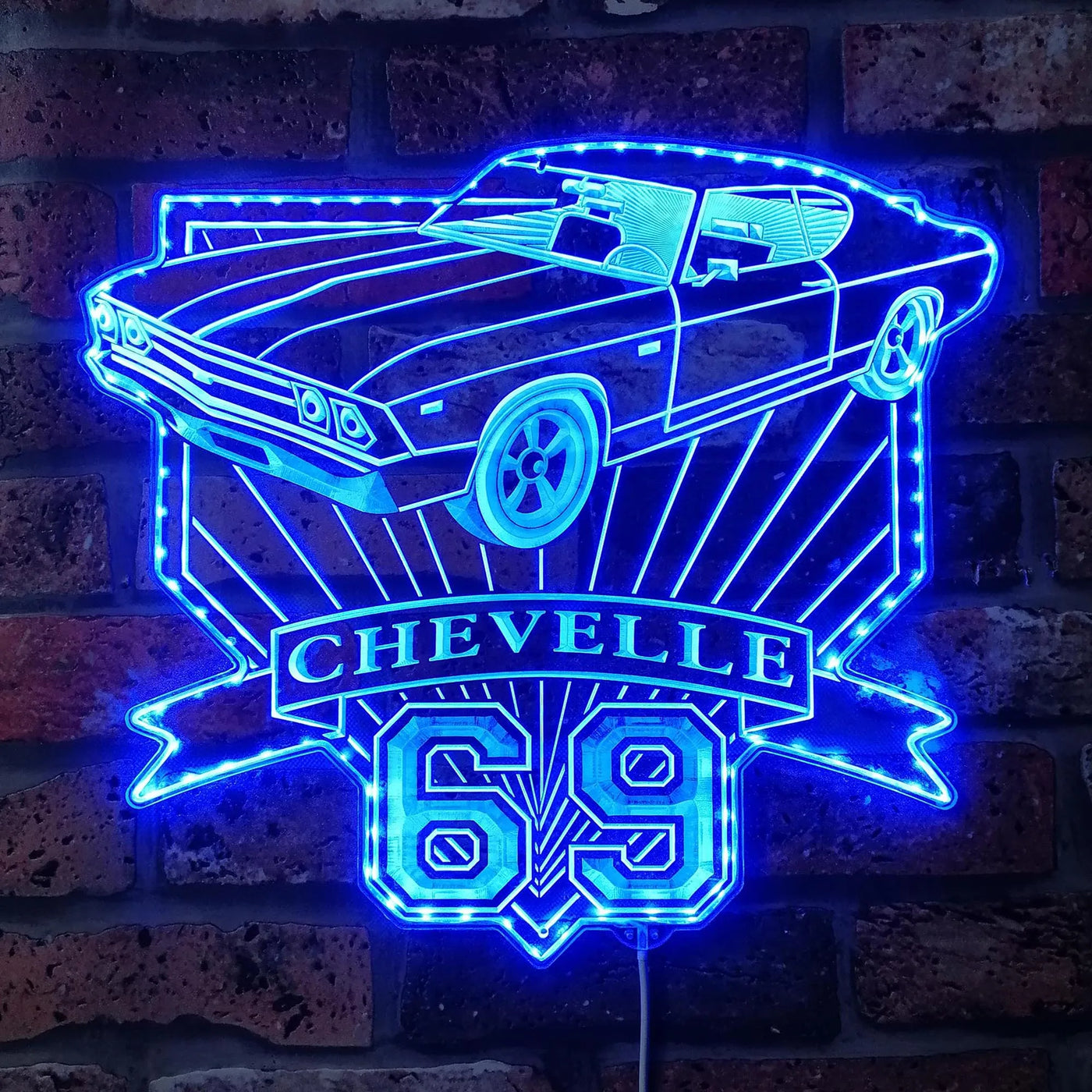 Illumi '69 Chevelle RGB LED Sign