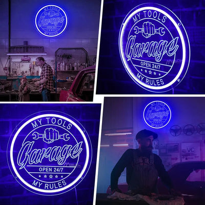 Illumi My Tools My Rules Neon Sign