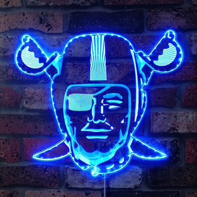 Las Vegas Raiders RGB LED Sign