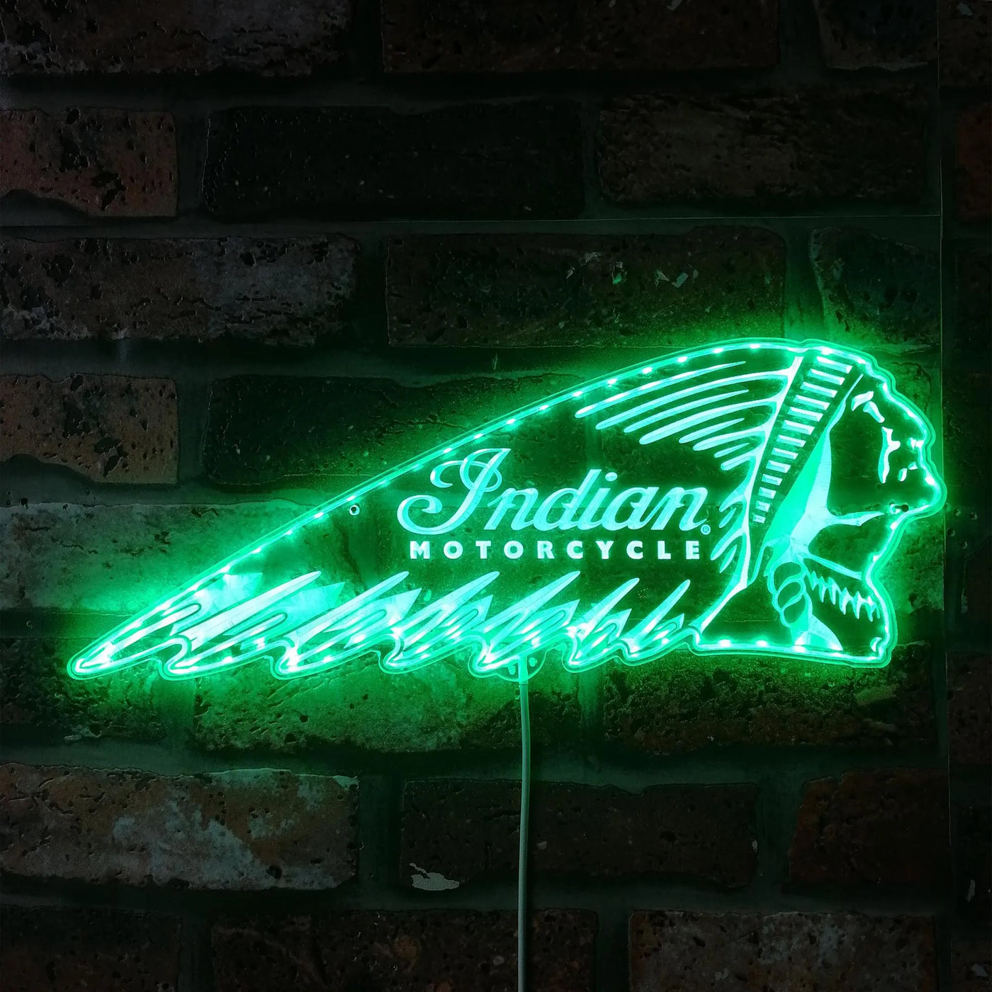 Illumi Indian Motorcycle RGB LED Sign