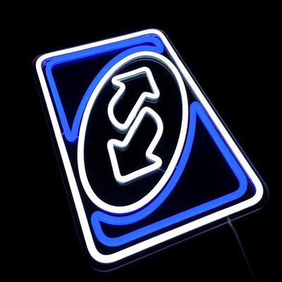 Illumi Uno Reverse Card Neon LED Sign