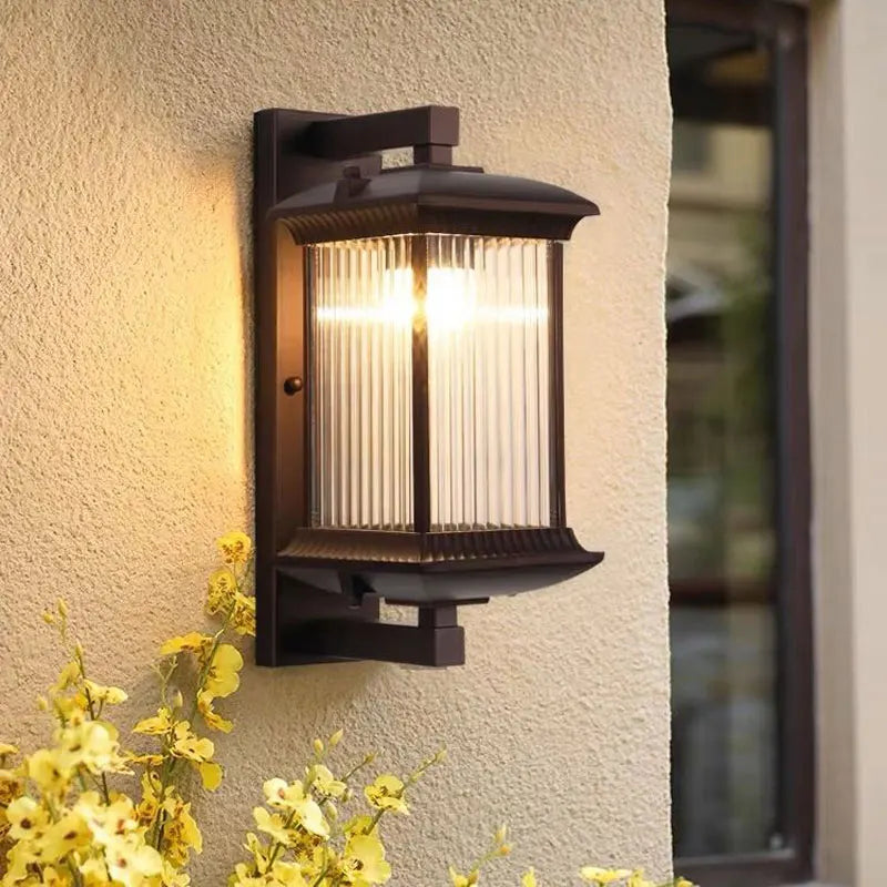 IllumiGuard Waterproof Outdoor Wall Lamp