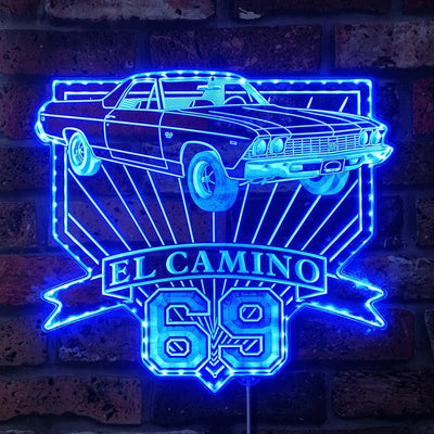 Illumi '69 El Camino RGB LED Sign