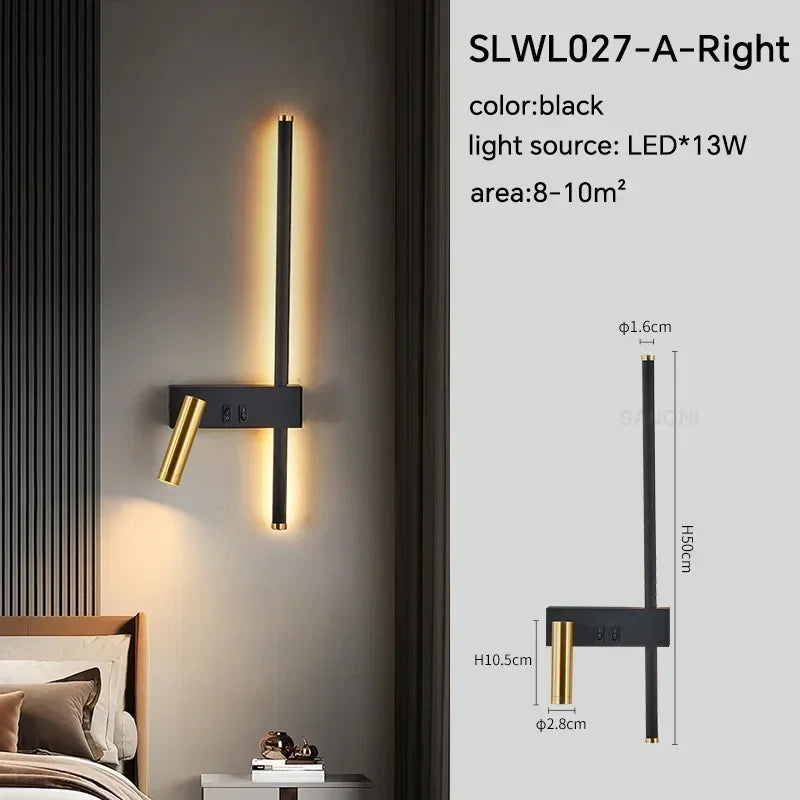 Lumi Modern Adjustable LED Wall Sconce