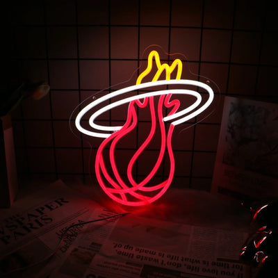 Illumi Miami Heat LED Neon Sign