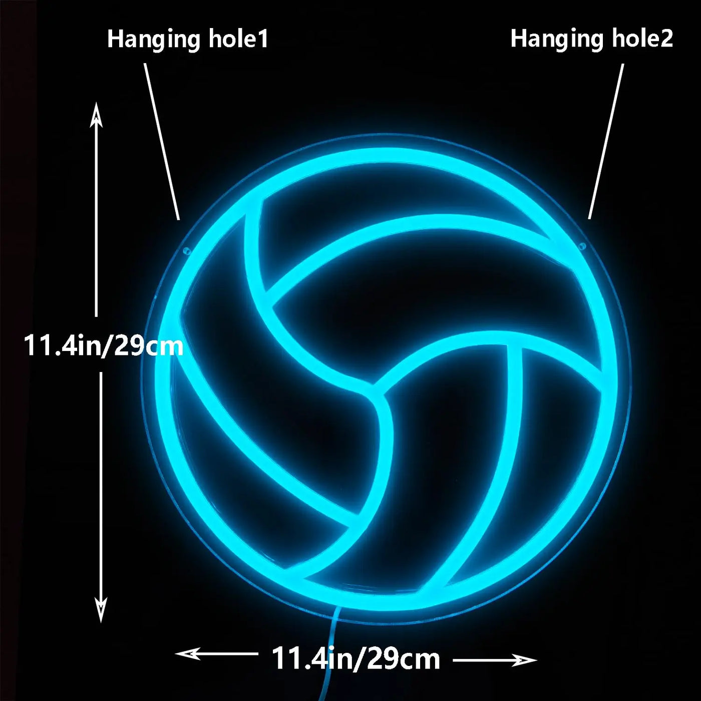 Illumi Volleyball Neon LED Sign