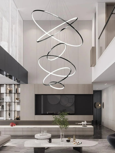 NordicAura Halo Chandelier