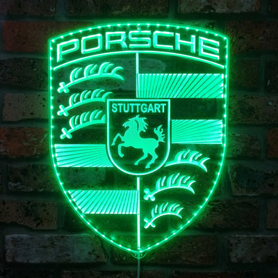 Illumi Porsche Stuttgart RGB LED Sign