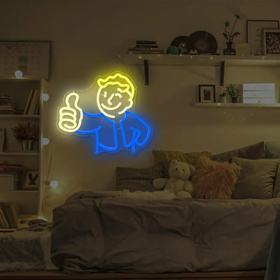 Illumi Fallout Vault Boy Neon LED Sign