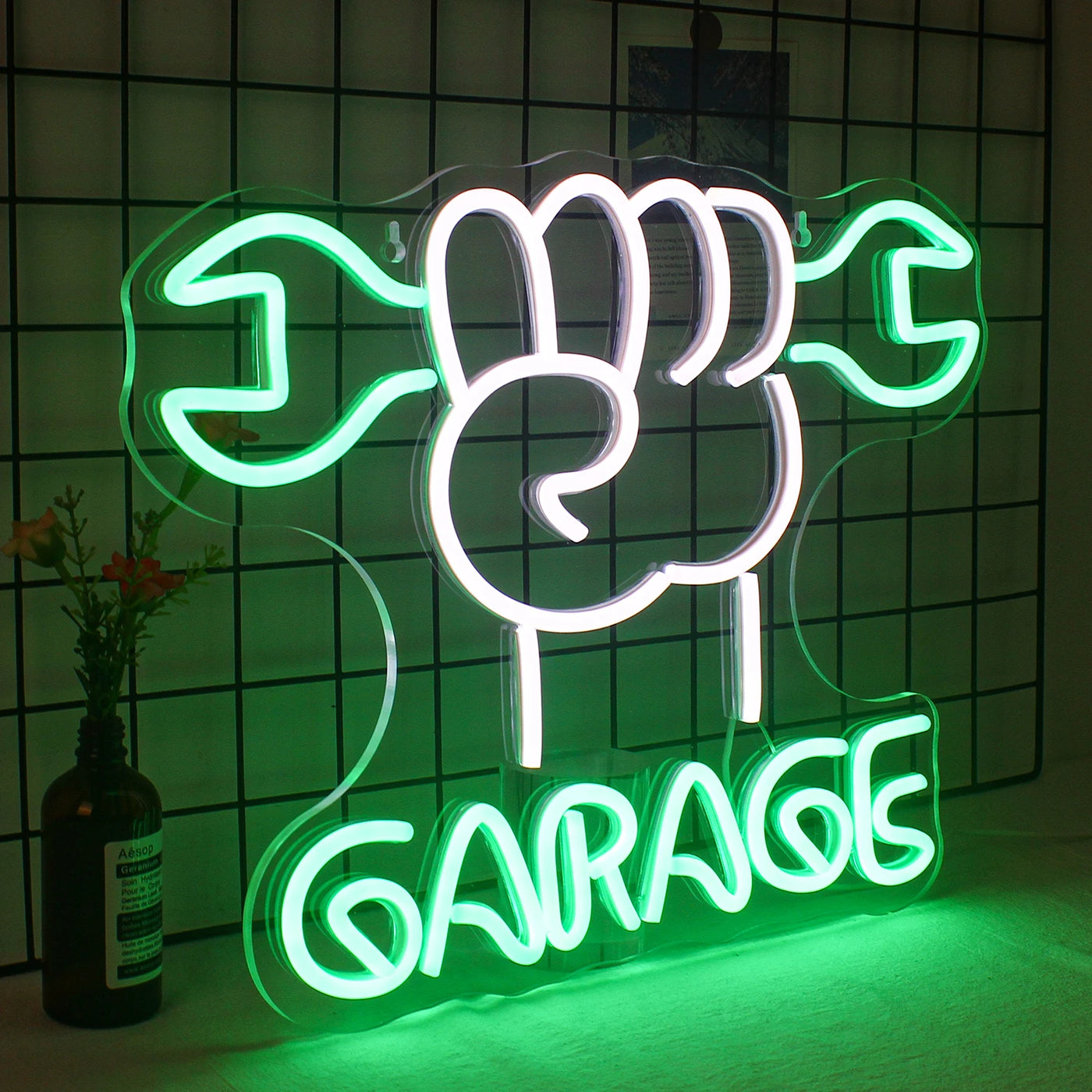 Illumi Garage Wrench Neon Sign