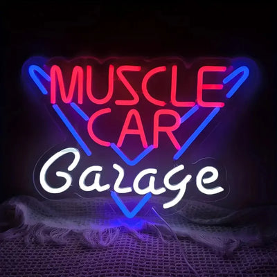 Illumi Muscle Car Garage LED Neon Sign