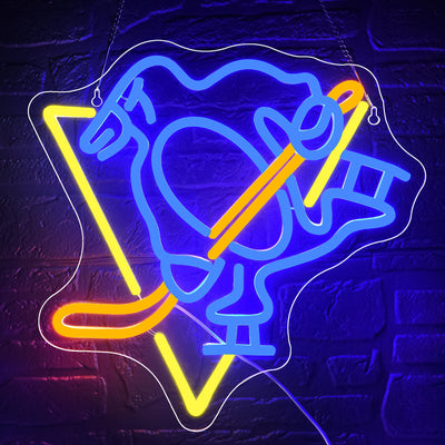 Illumi Pittsburgh Penguins LED Neon Sign