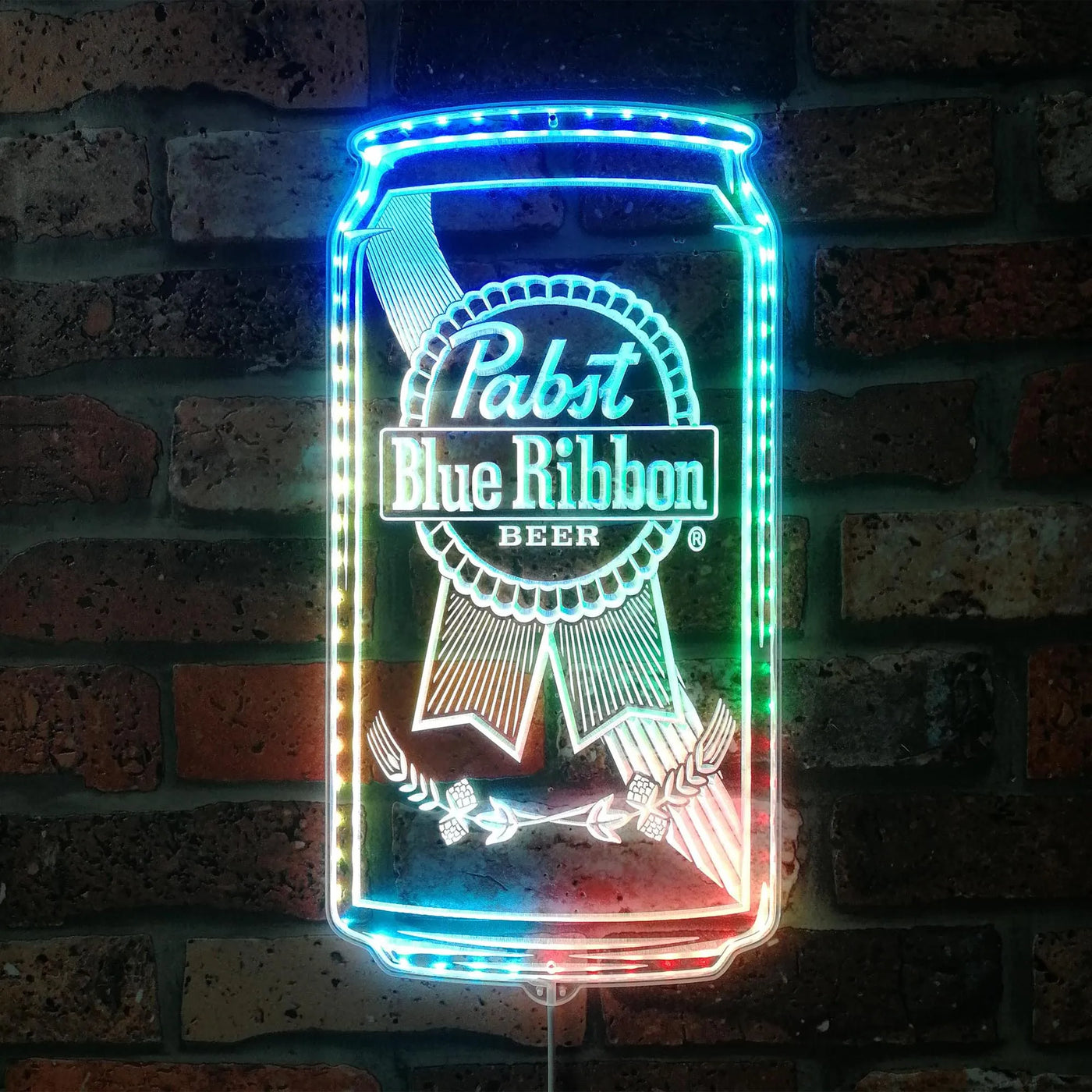 Pabst Blue Beer RGB LED Sign