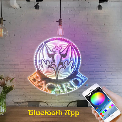 Bacardi RGB LED Sign