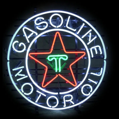 Illumi Tex Texaco Gasoline Neon LED Sign