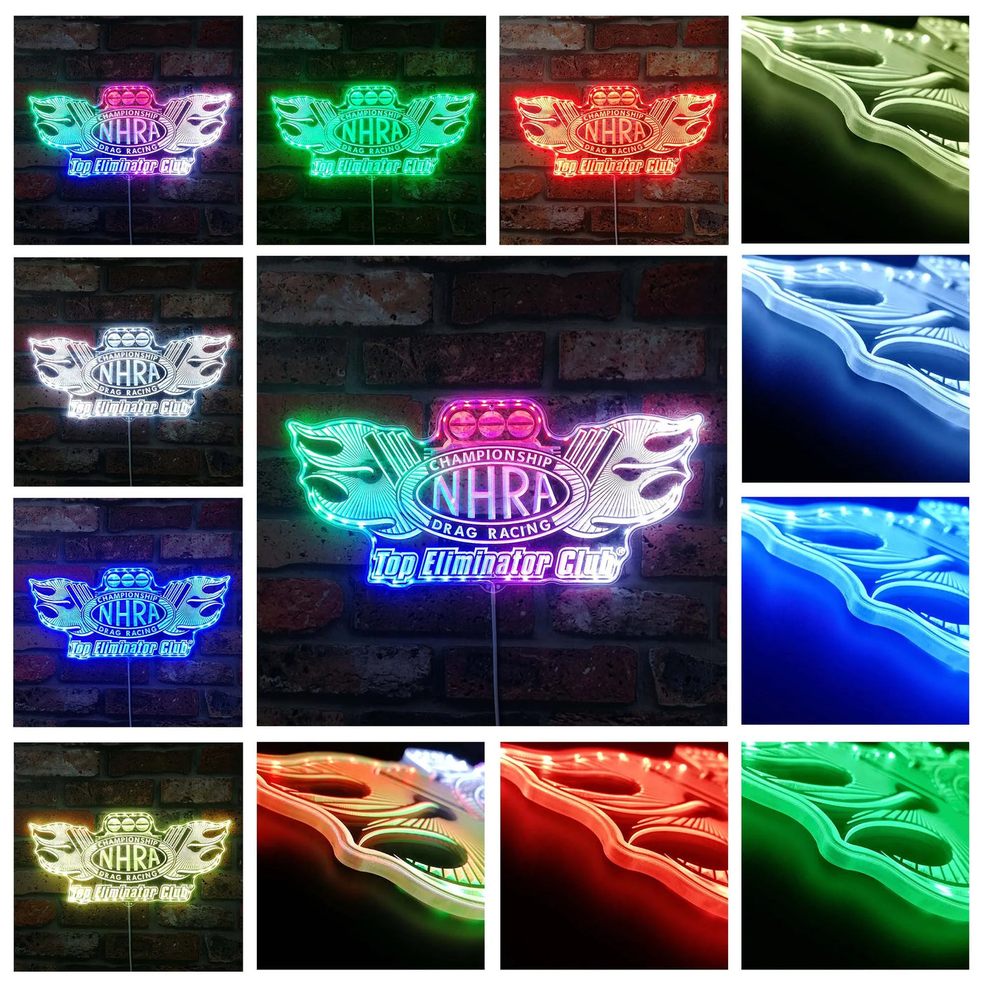 Illumi Drag Racing RGB LED Sign