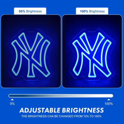 Illumi NY Yankees Bronx Bombers LED Neon Sign