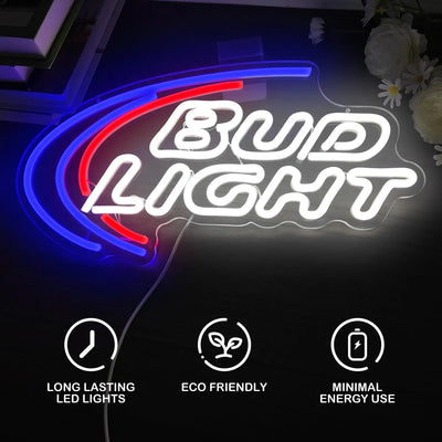 Illumi Bud Light Beer Neon LED Sign