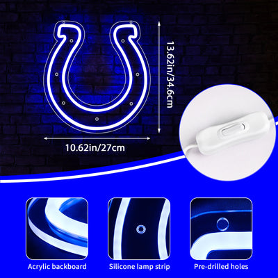 Illumi Indianapolis Colts Neon LED Sign