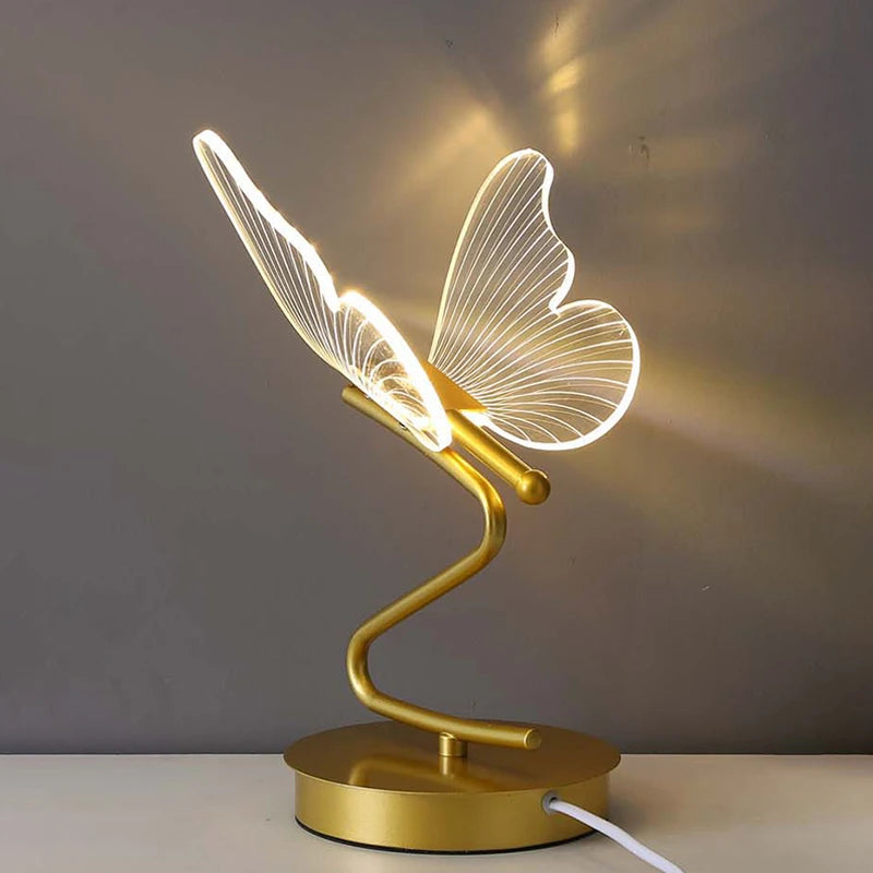 NordicGlow Butterfly Lamp