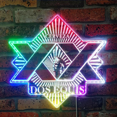 Dos Equis RGB LED Sign