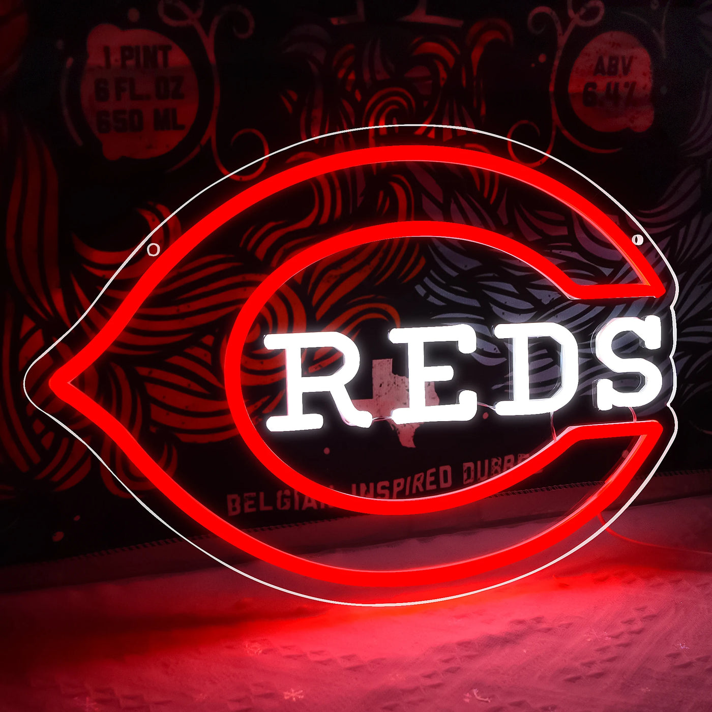 Illumi Cincinnati Reds Neon LED Sign