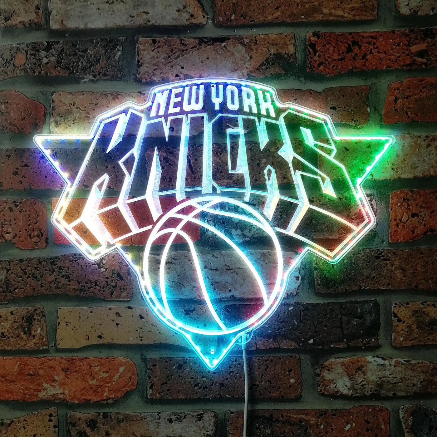 Knicks Sports Bar Dynamic RGB Edge Lit LED Sign