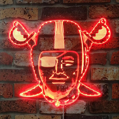 Las Vegas Raiders RGB LED Sign