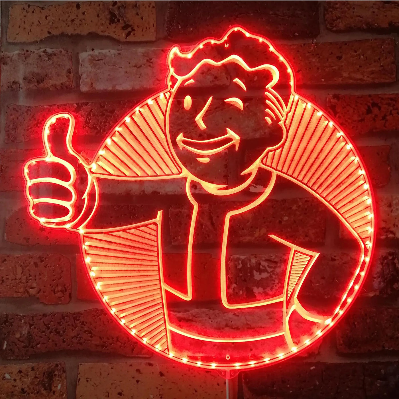 Fallout RGB LED Sign